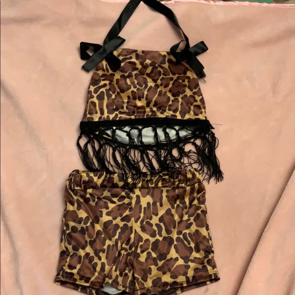 Infant Leopard two piece